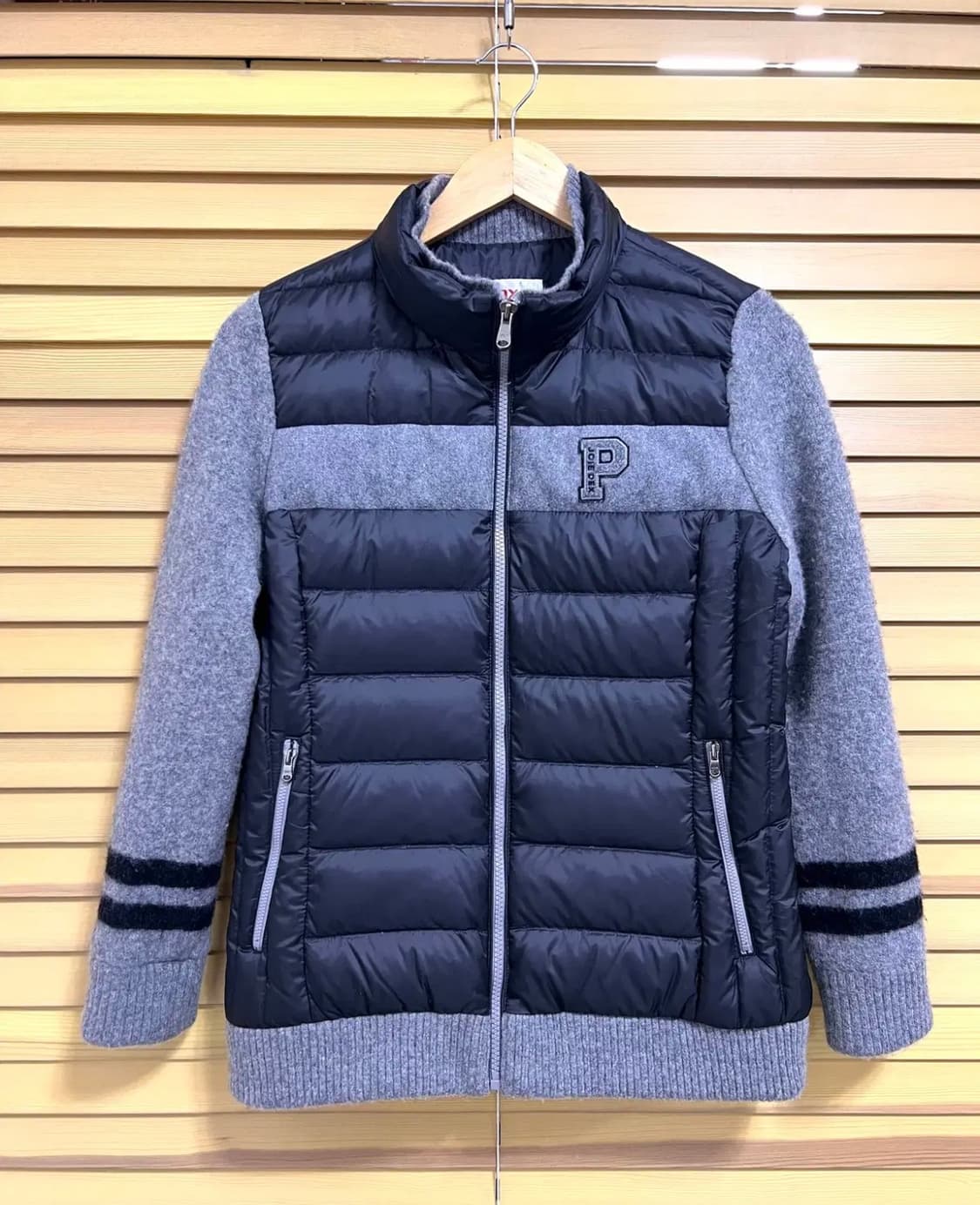 JDX 여성 울혼방 방풍집업패딩점퍼 상품이미지2