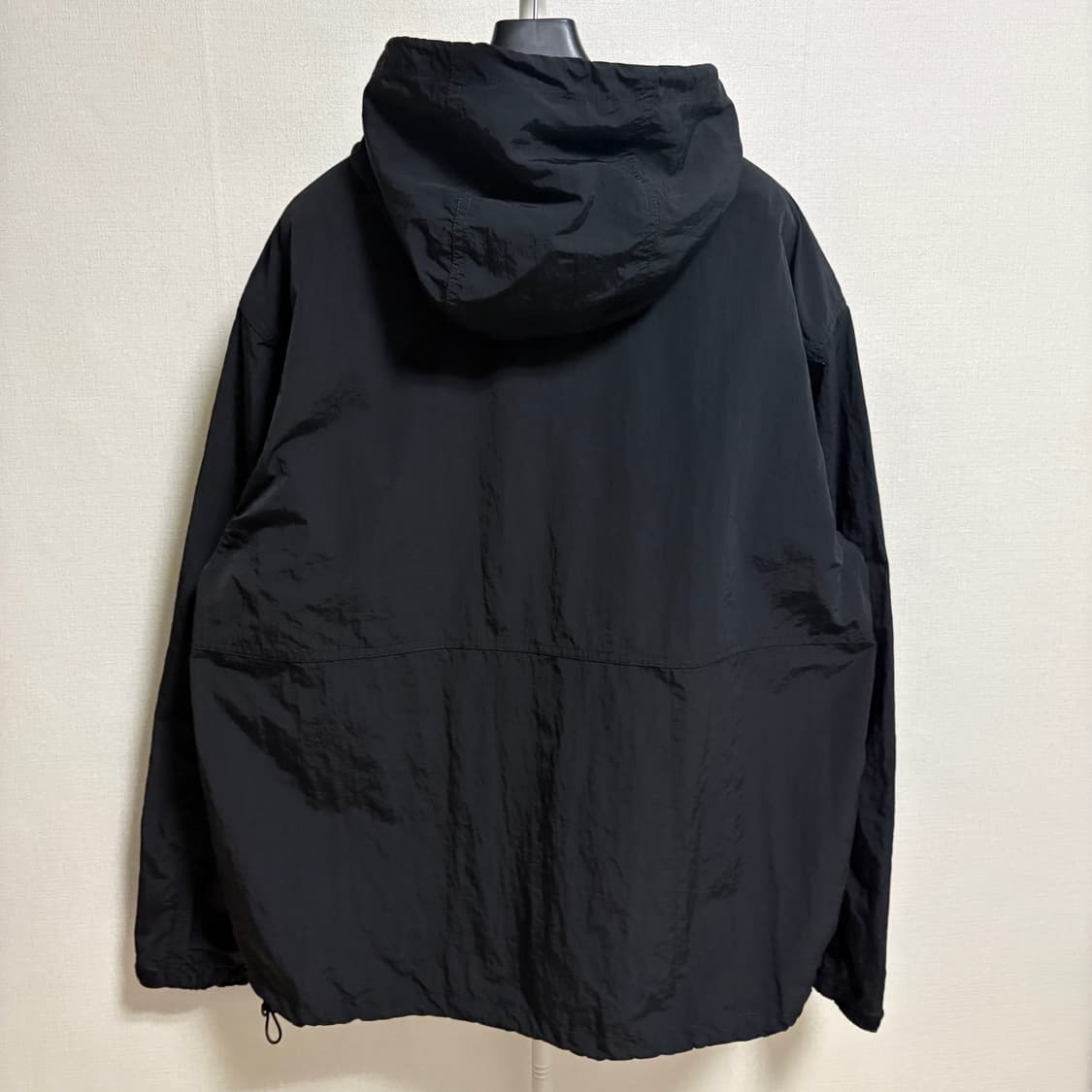 에스피오나지 레이 요트 파카 바람막이 / 블랙, XL 상품이미지8