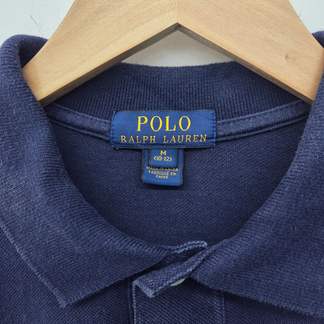 폴로 랄프로렌 네이비 반팔 빅포니 카라티 여m 상품이미지5