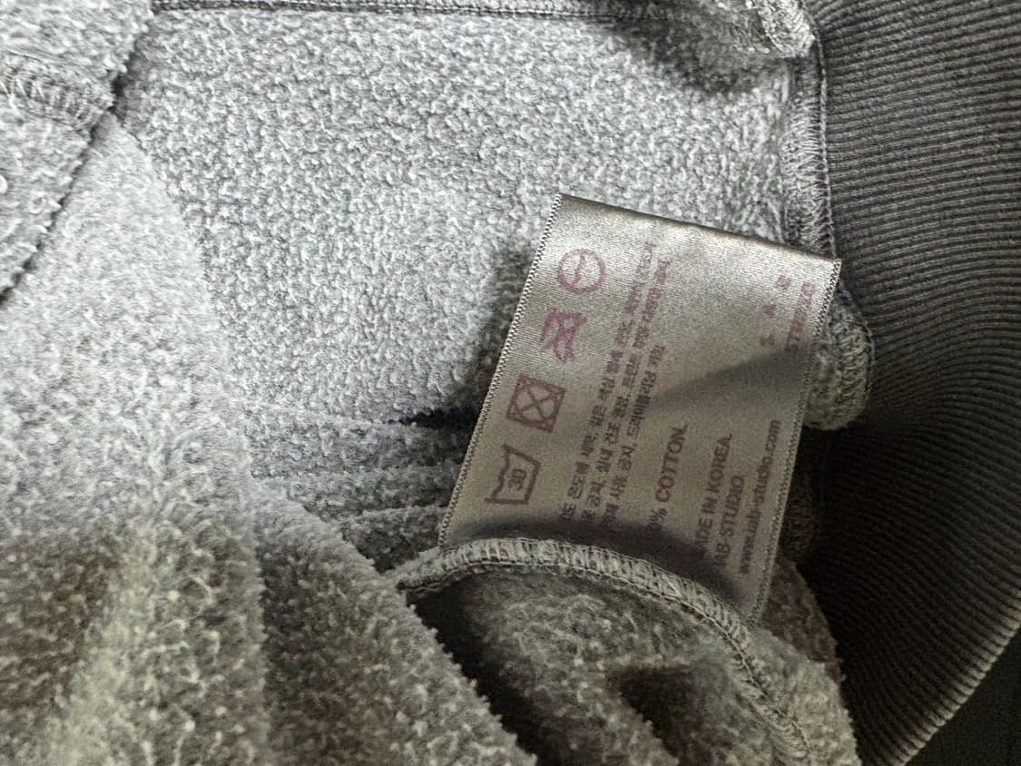 아이앱 스튜디오 블록 피그먼트 후드 M 상품이미지4