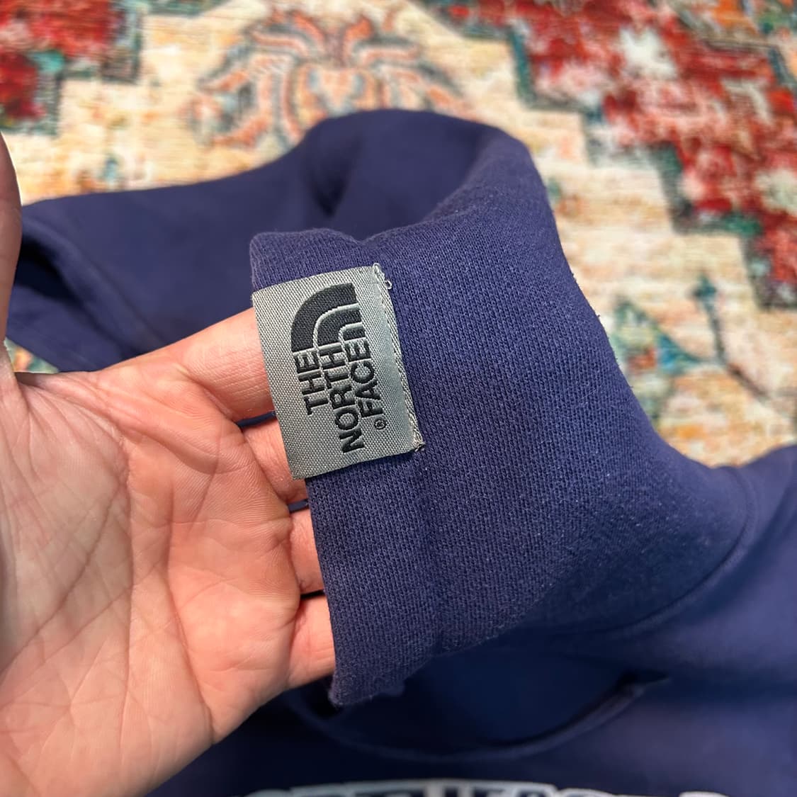 [XL] 노스페이스 재팬 엠보로고 후드티 상품이미지5