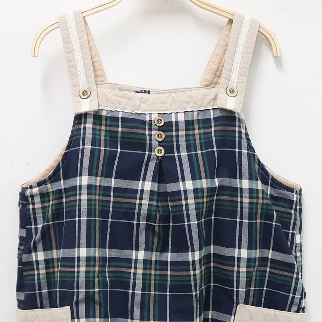 MAMAFULA  체크 기모 원피스 60943 상품이미지3