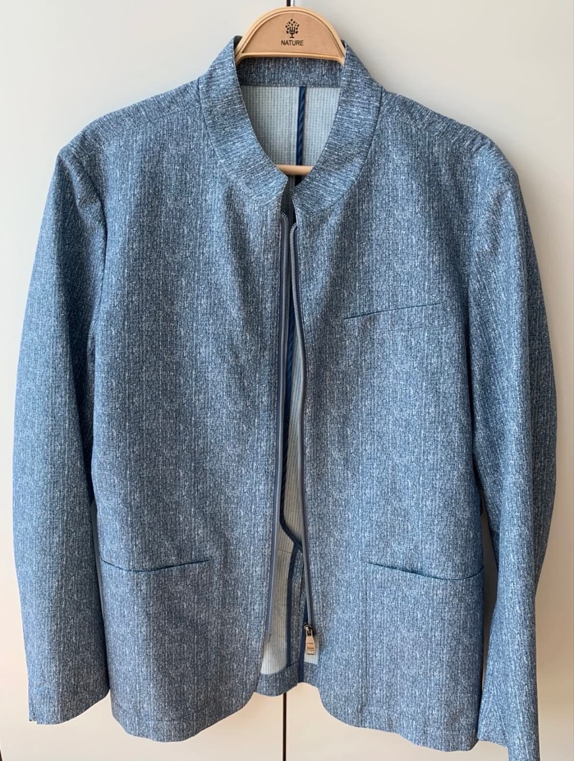 알레그리 간절기 집업 블루종 50 상품이미지1