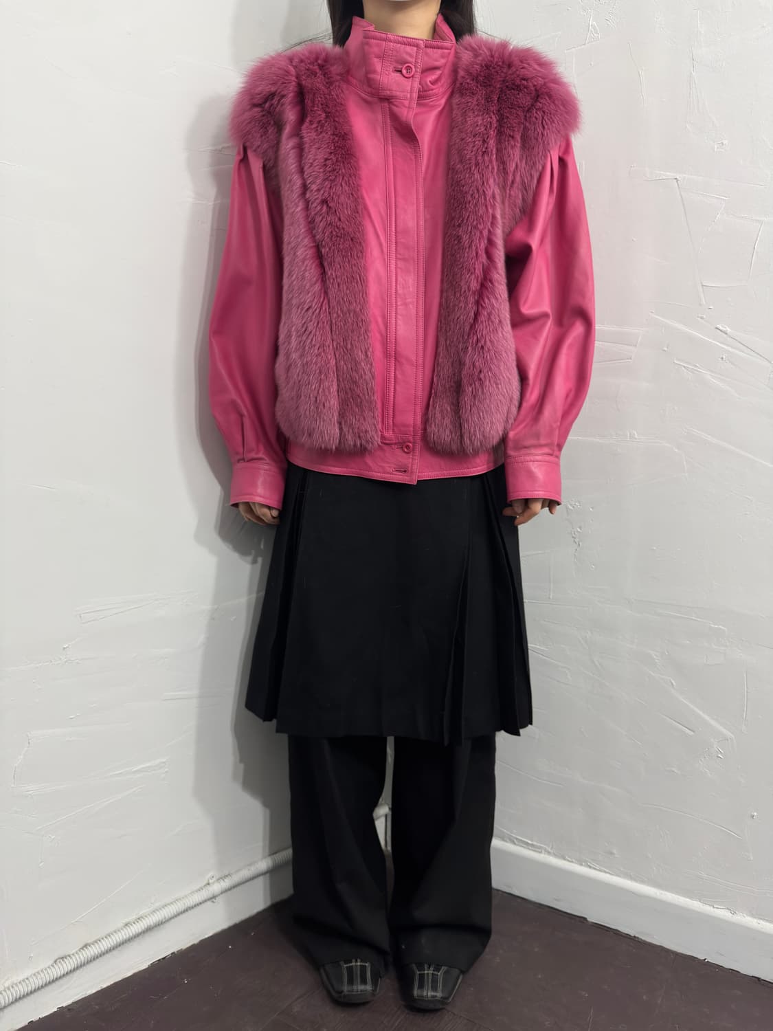 super pelle noriko kazuki pink jacket 상품이미지2