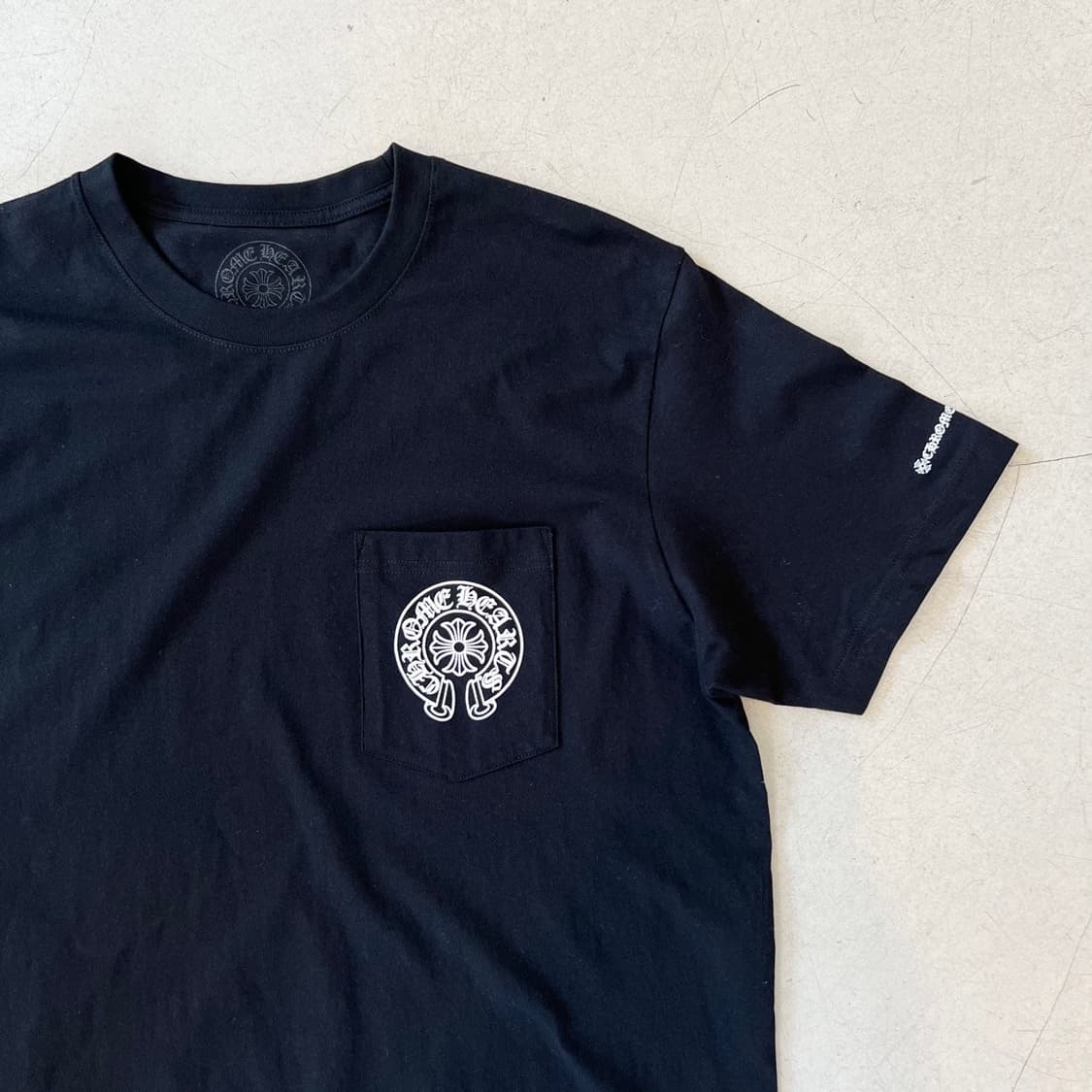 [새상품] 크롬하츠 홀스슈 포켓 반팔티셔츠 상품이미지7