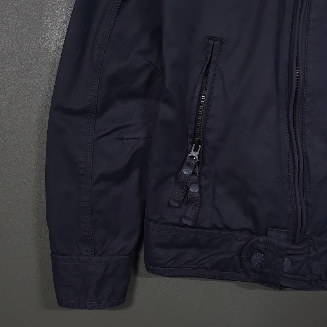 S) 슈퍼드라이 스크램블러 왁스 코튼 바이커 자켓 벨스타프 바버맛 상품이미지3