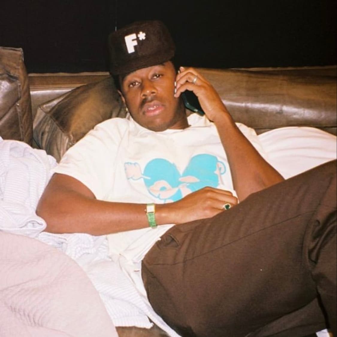 골프 르플레르 x 이벳필드 F 로고 캡 상품이미지2