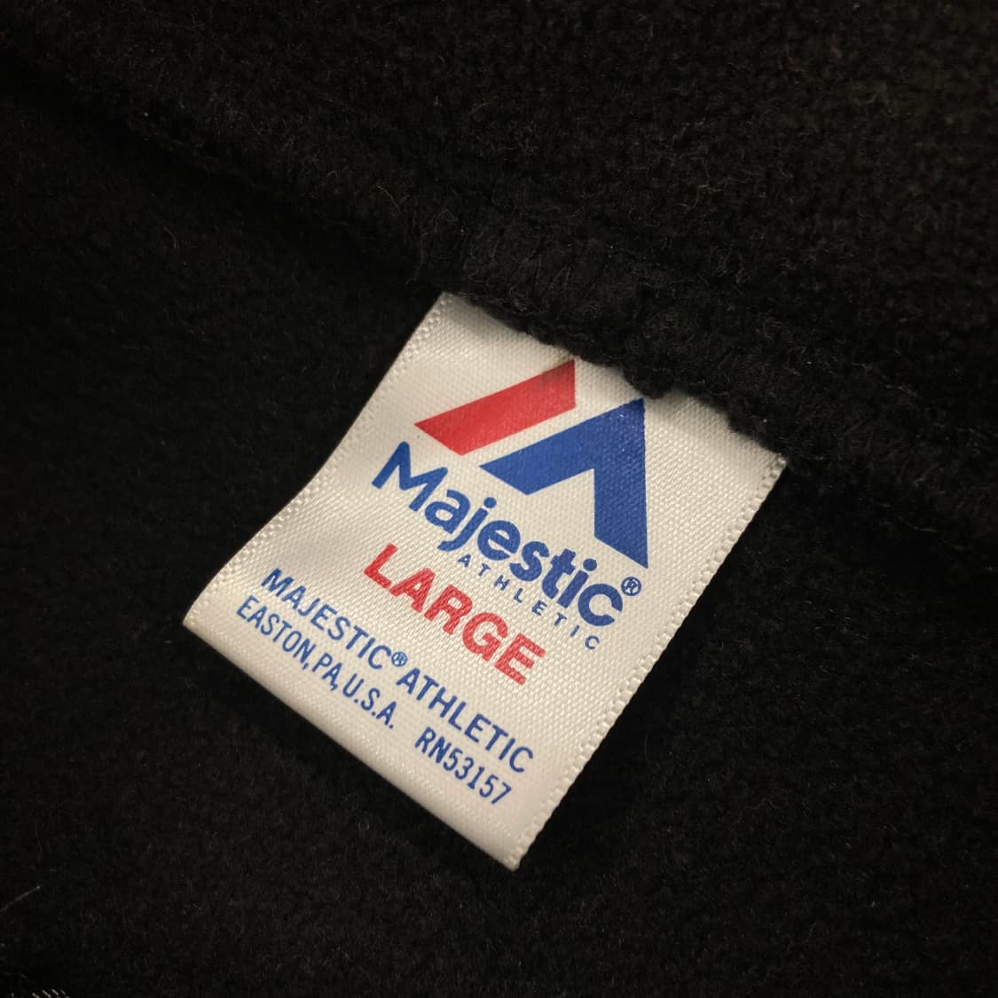 마제스틱 베이스볼 후리스 반집업 자켓 상품이미지5