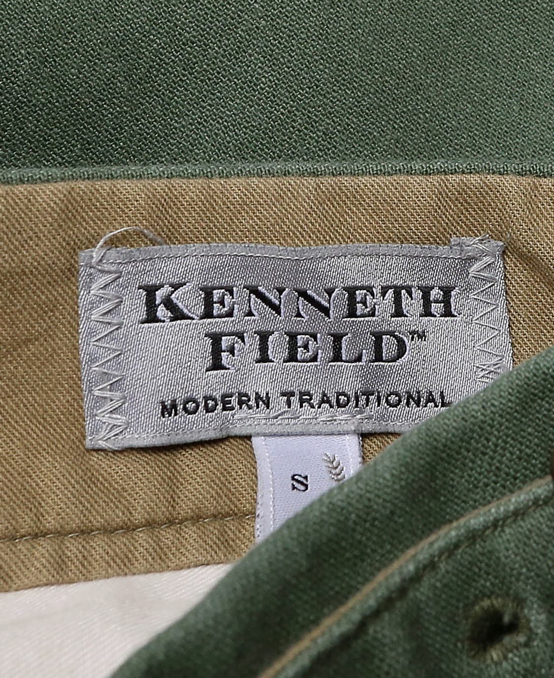 케네스 필드 [Kenneth Field] 올리브 코튼 테이퍼드 구르카팬츠 상품이미지7