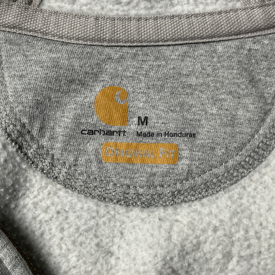 CARHARTT 칼하트 빈티지 그레이 기모 후드집업 A00941 상품이미지9