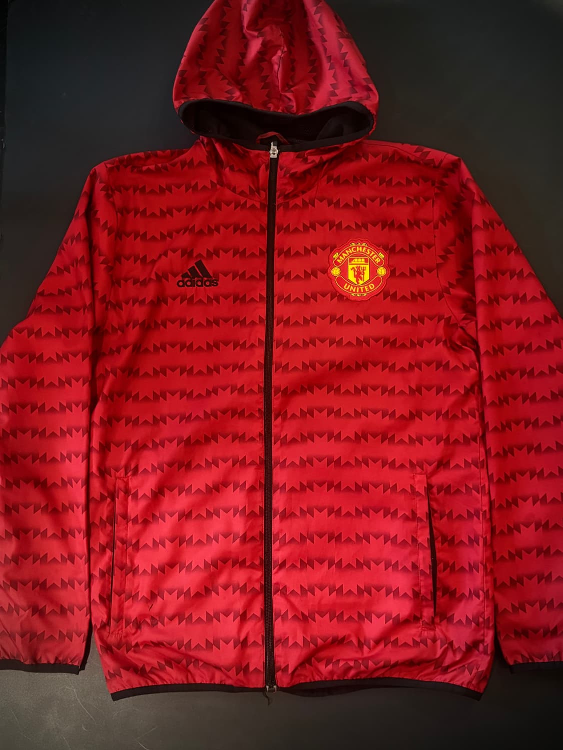 아디다스 맨유 바람막이 져지 M 상품이미지1