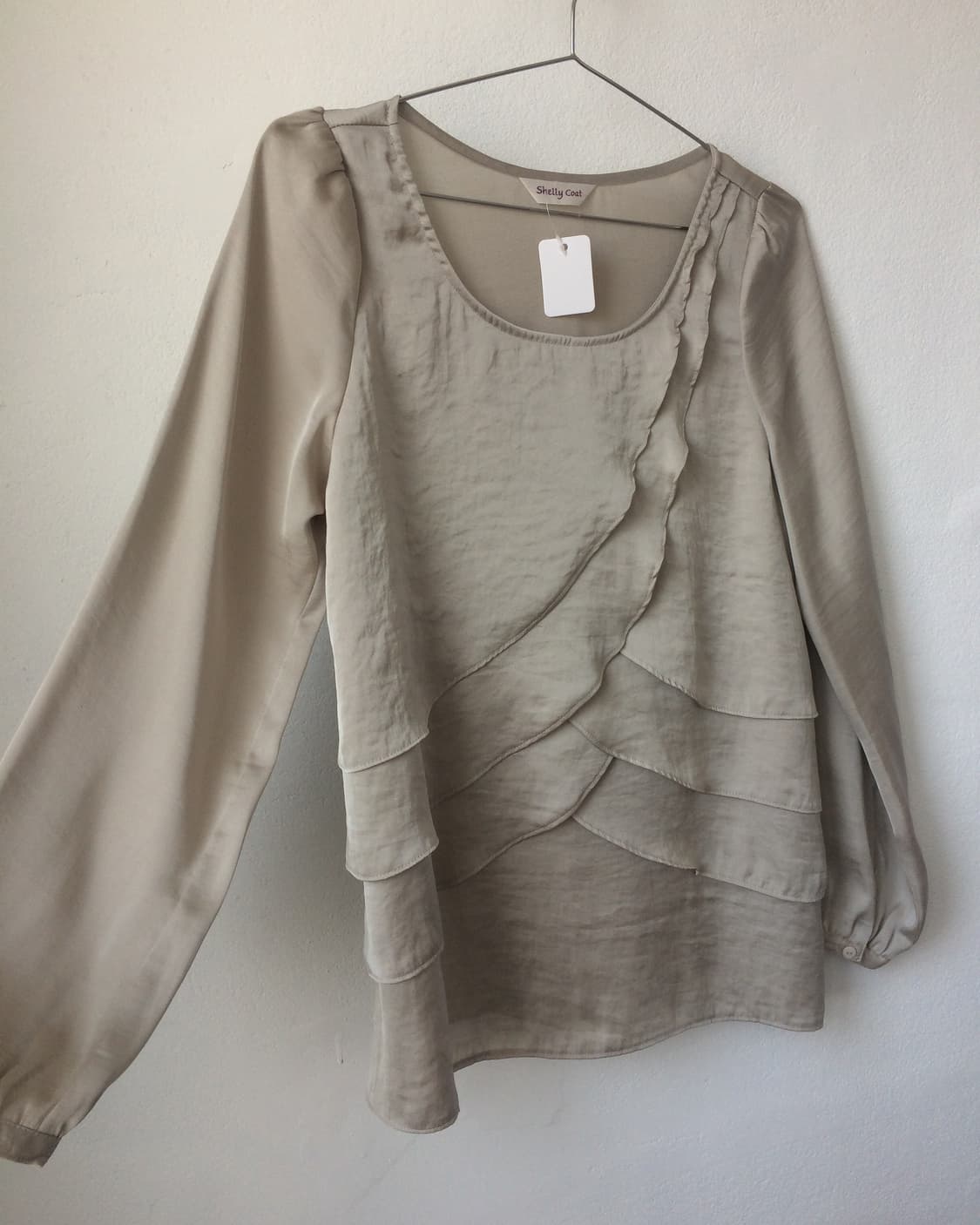 Layer point blouse 상품이미지4