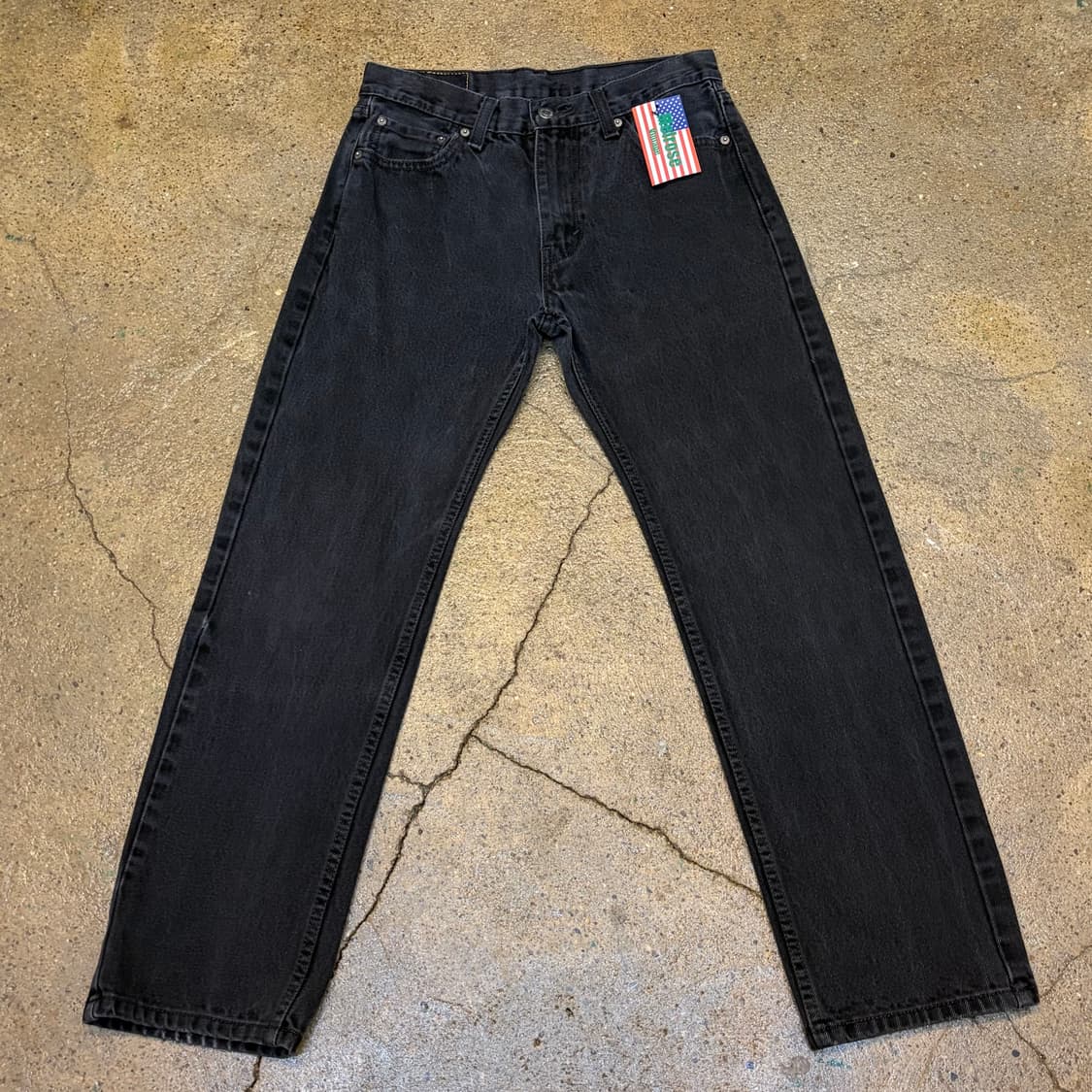 00s 미국 빈티지 리바이스 505 블랙진 청바지 상품이미지1