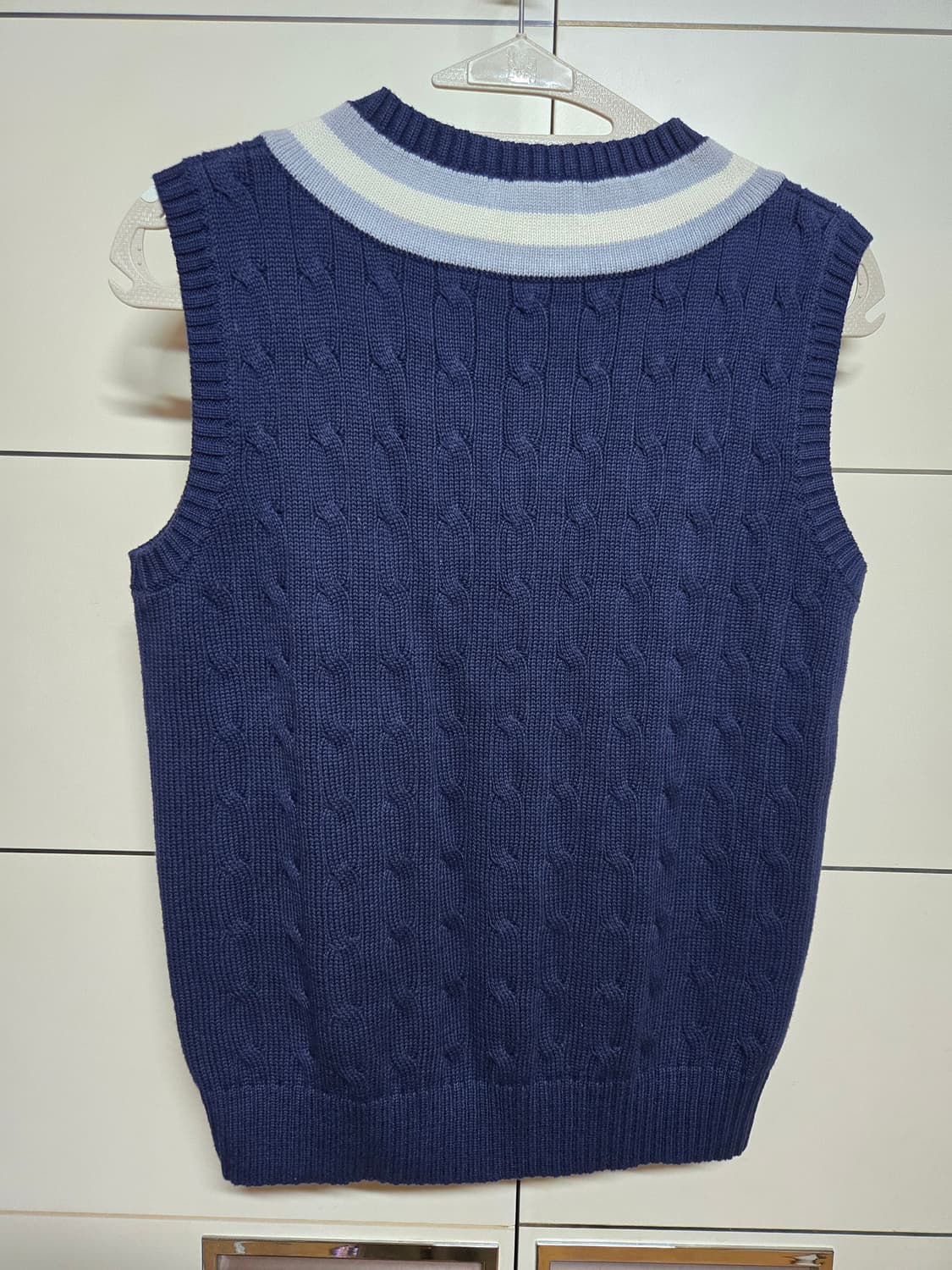 폴로랄프로렌 여성 코튼 케이블 니트 조끼(새상품) 상품이미지4