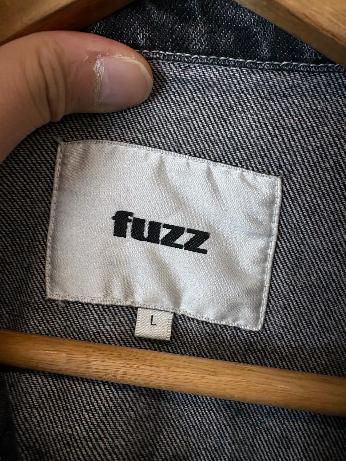 FUZZ 퍼즈 워시드 데님 블루종 자켓 상품이미지8