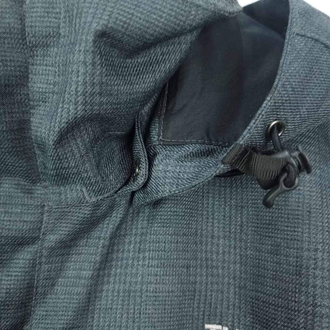 [노스페이스] 로고 자수 체크 패턴 후드 바람막이 자켓 M18751 상품이미지7