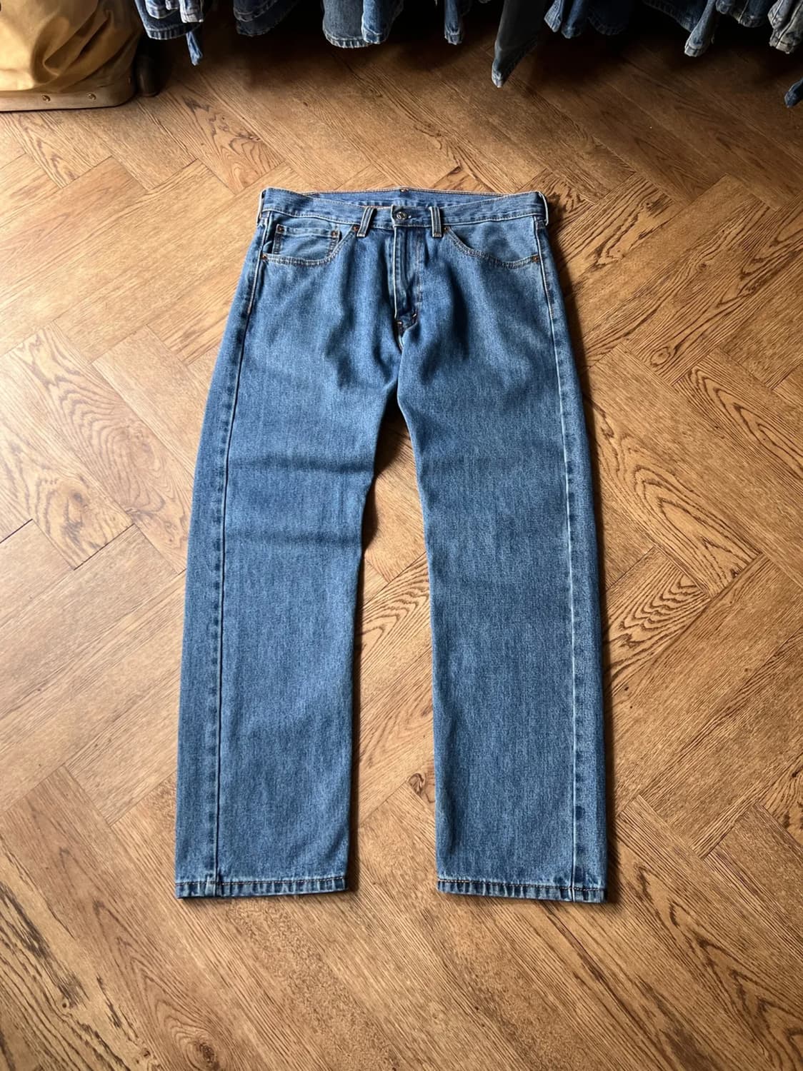 [34]리바이스 505 미디엄블루 데님 팬츠 상품이미지1