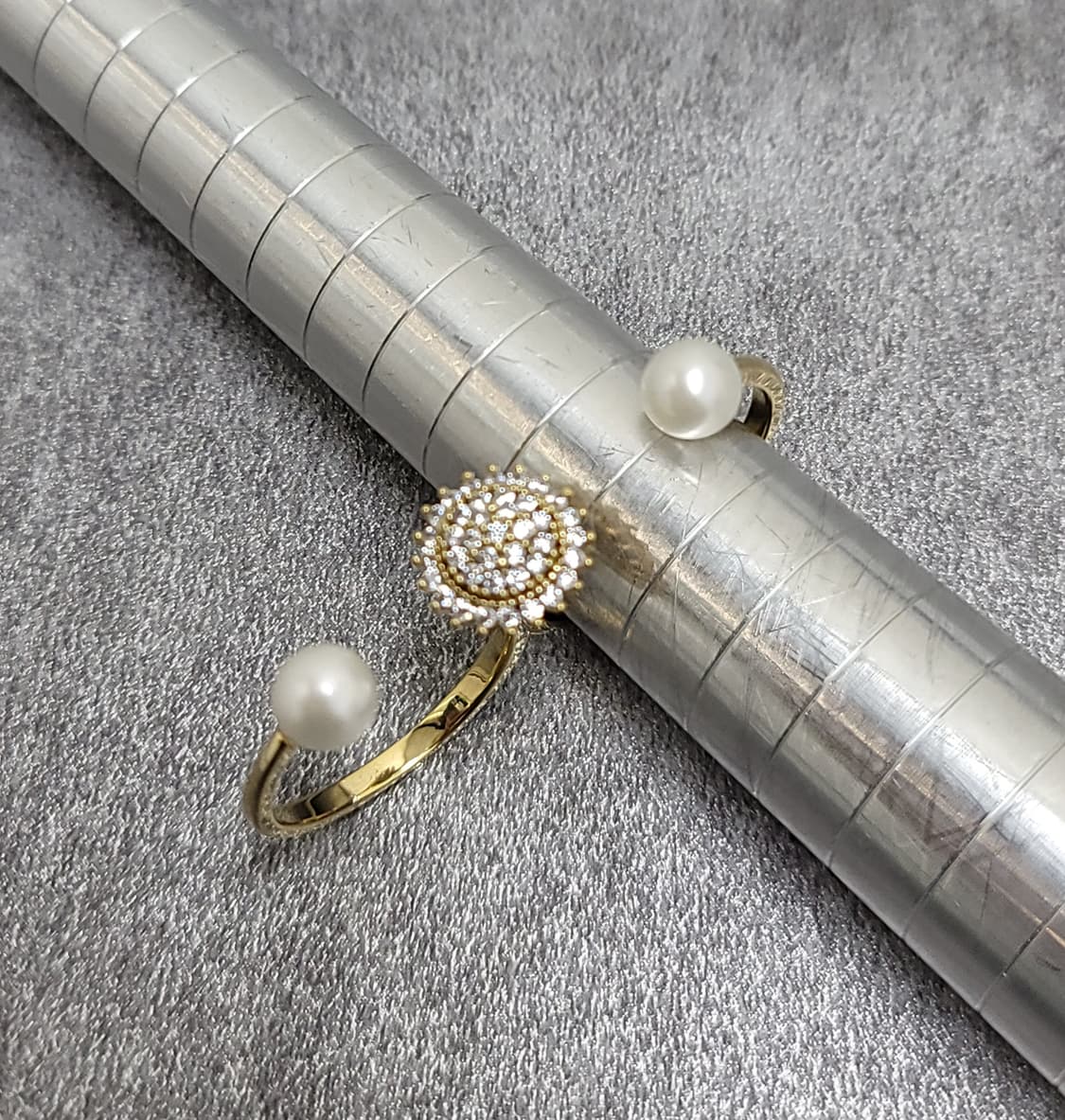 pave pearl ring 상품이미지5