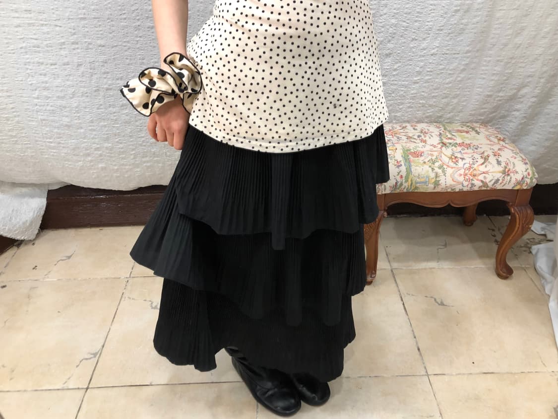 triple layer pleated skirt 상품이미지4