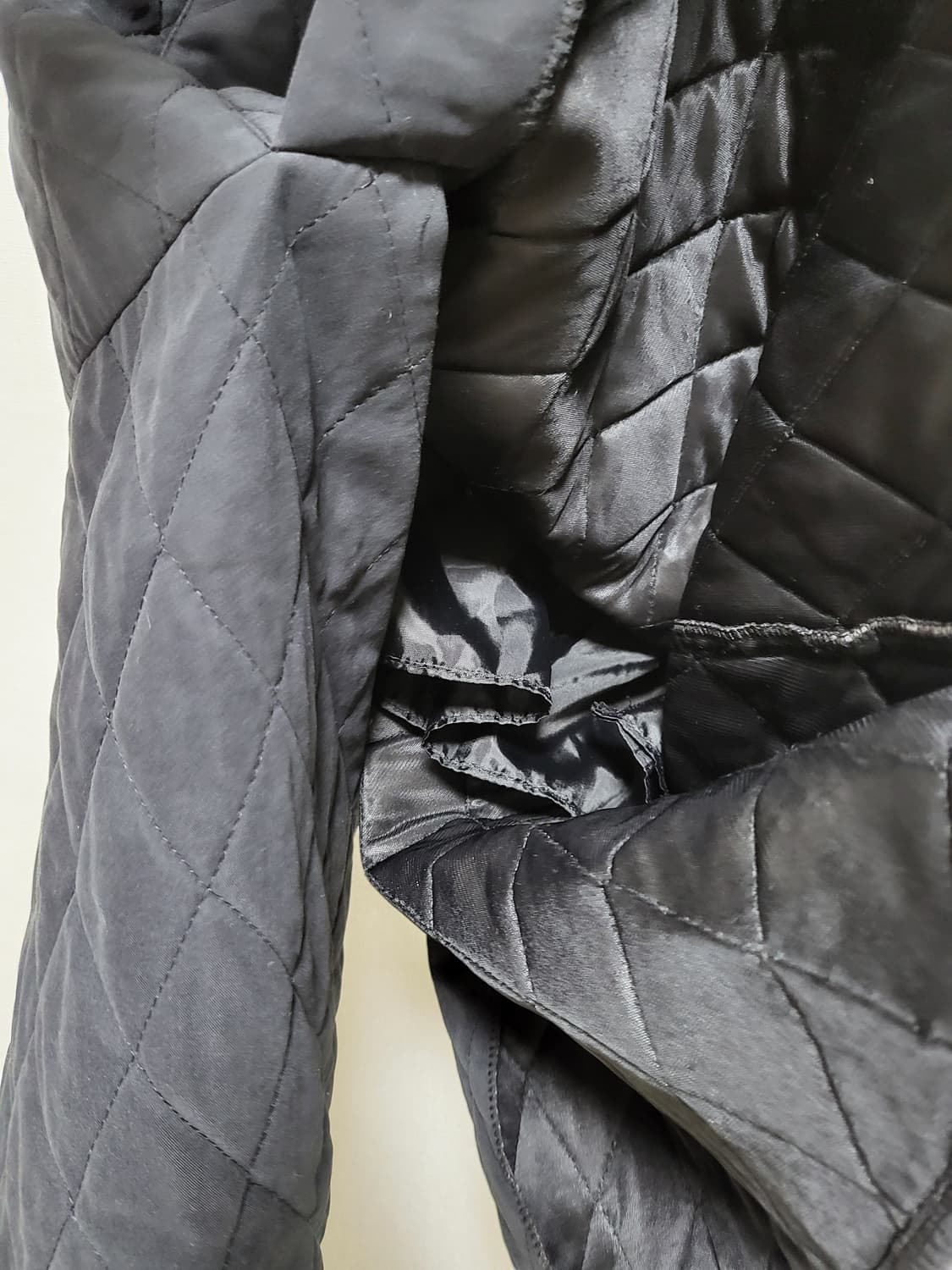 따뜻하고 편한 codes밴딩 누빔 패딩 스커트 44-66 상품이미지5