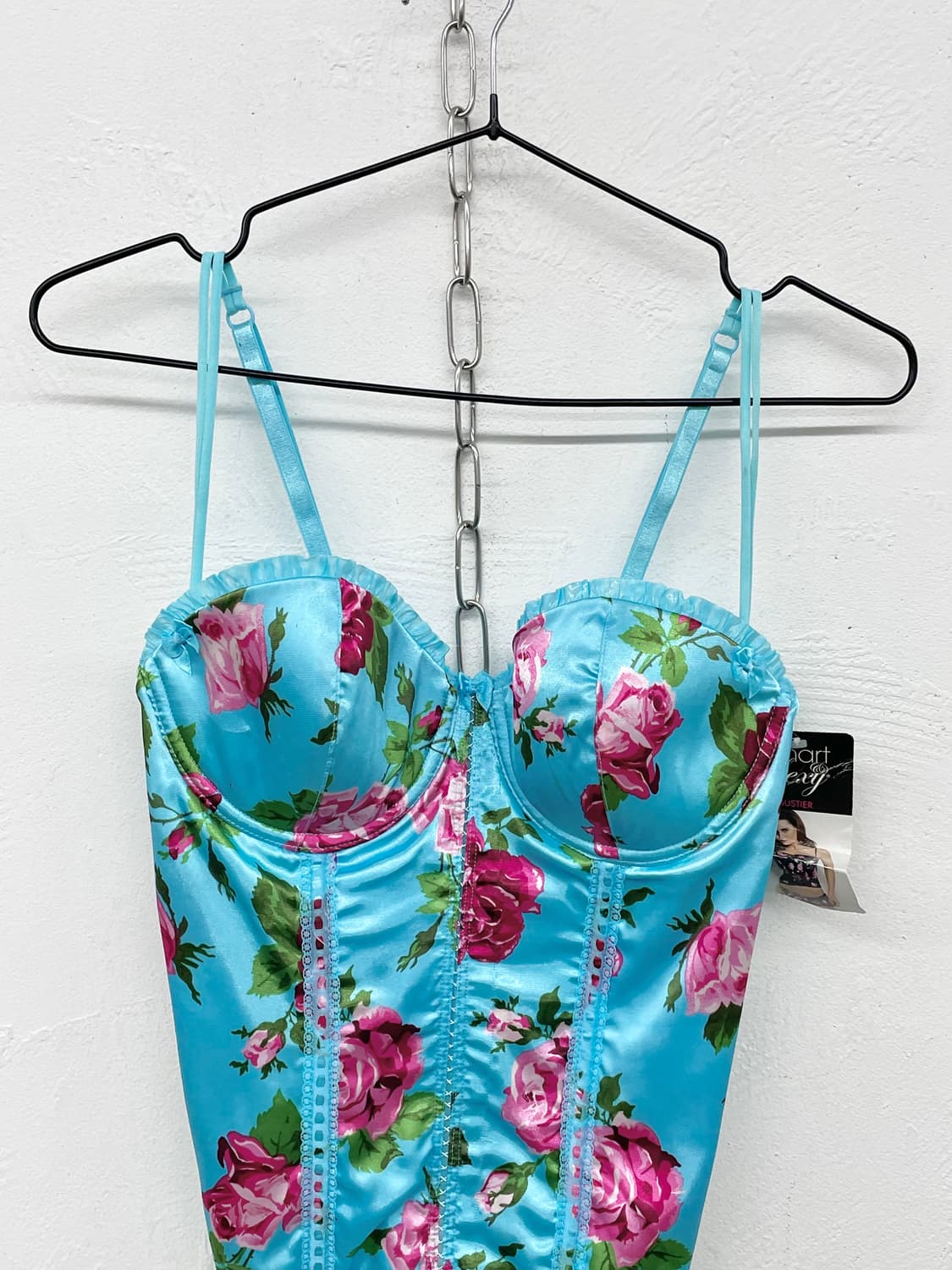 페어리 플로럴 새틴 코르셋 상품이미지5