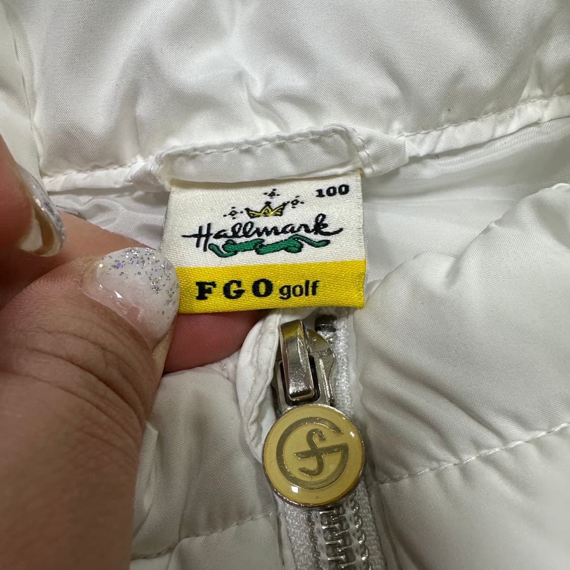 ✨ (바배) FGO 골프 화이트 여성 경량 패딩  상품이미지3