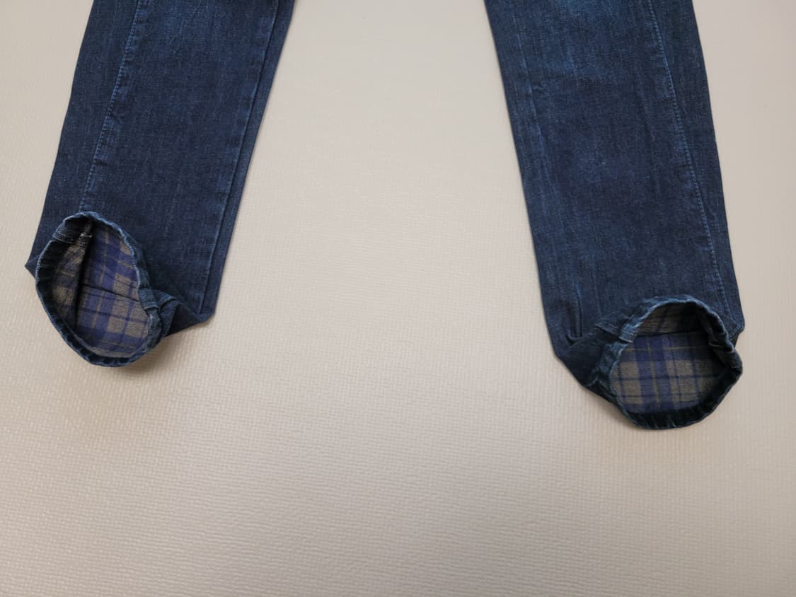 코데즈컴바인 남자 엠보워싱 기모 청바지 32 딥네이비 상품이미지7