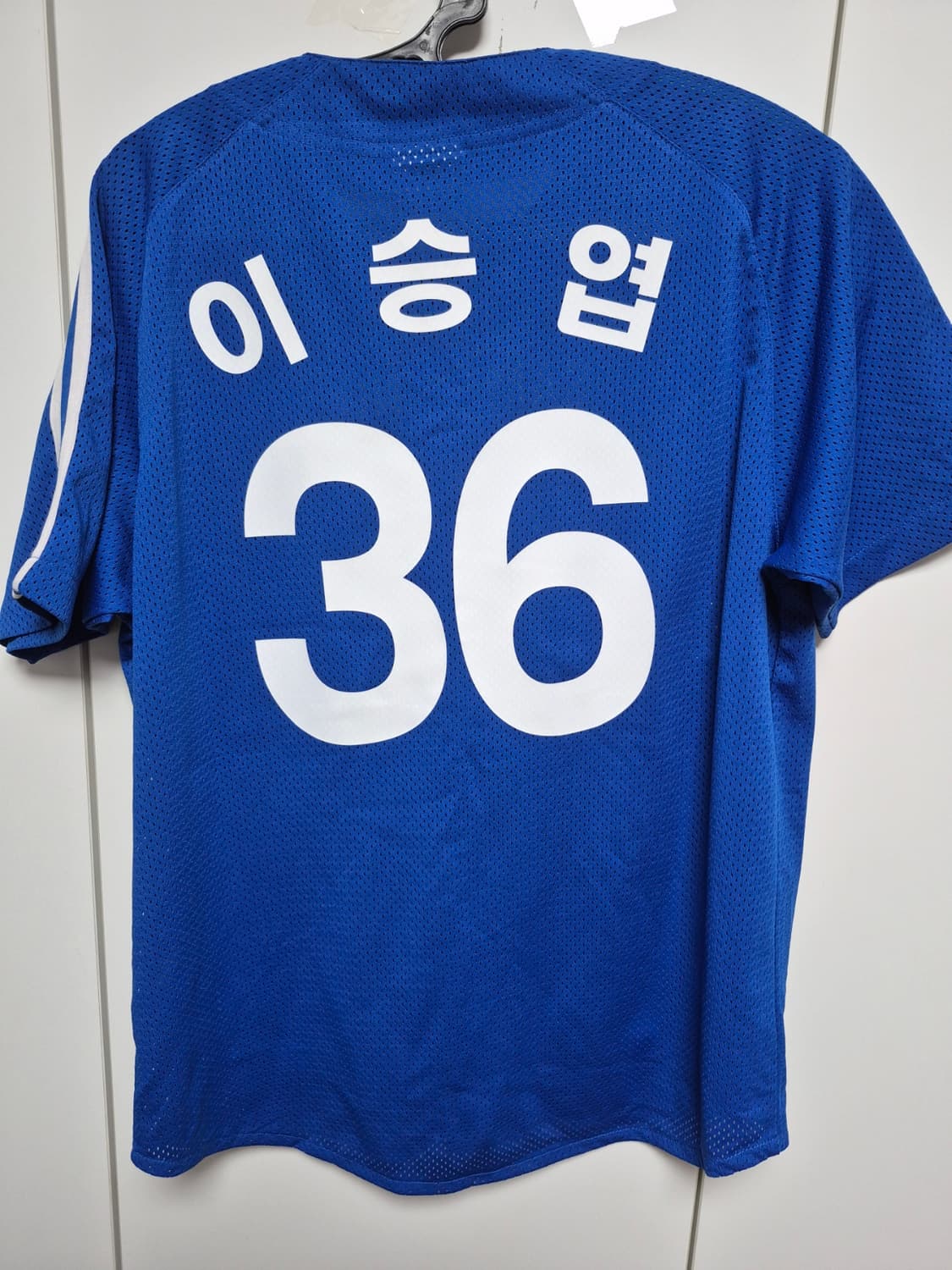삼성라이온즈 왕조시절 유니폼 100사이즈 이승엽 마킹 팝니다  상품이미지3