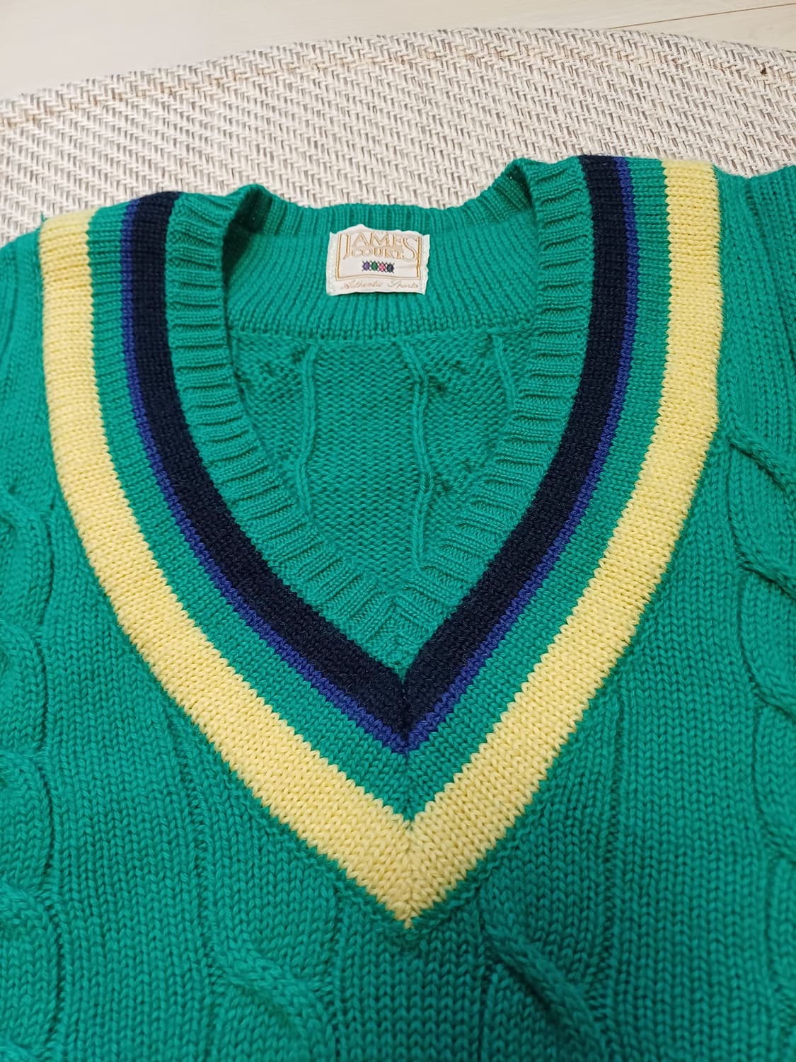 [Japan Vintage] 90's JAMES COURT 틸든 케이블 상품이미지6