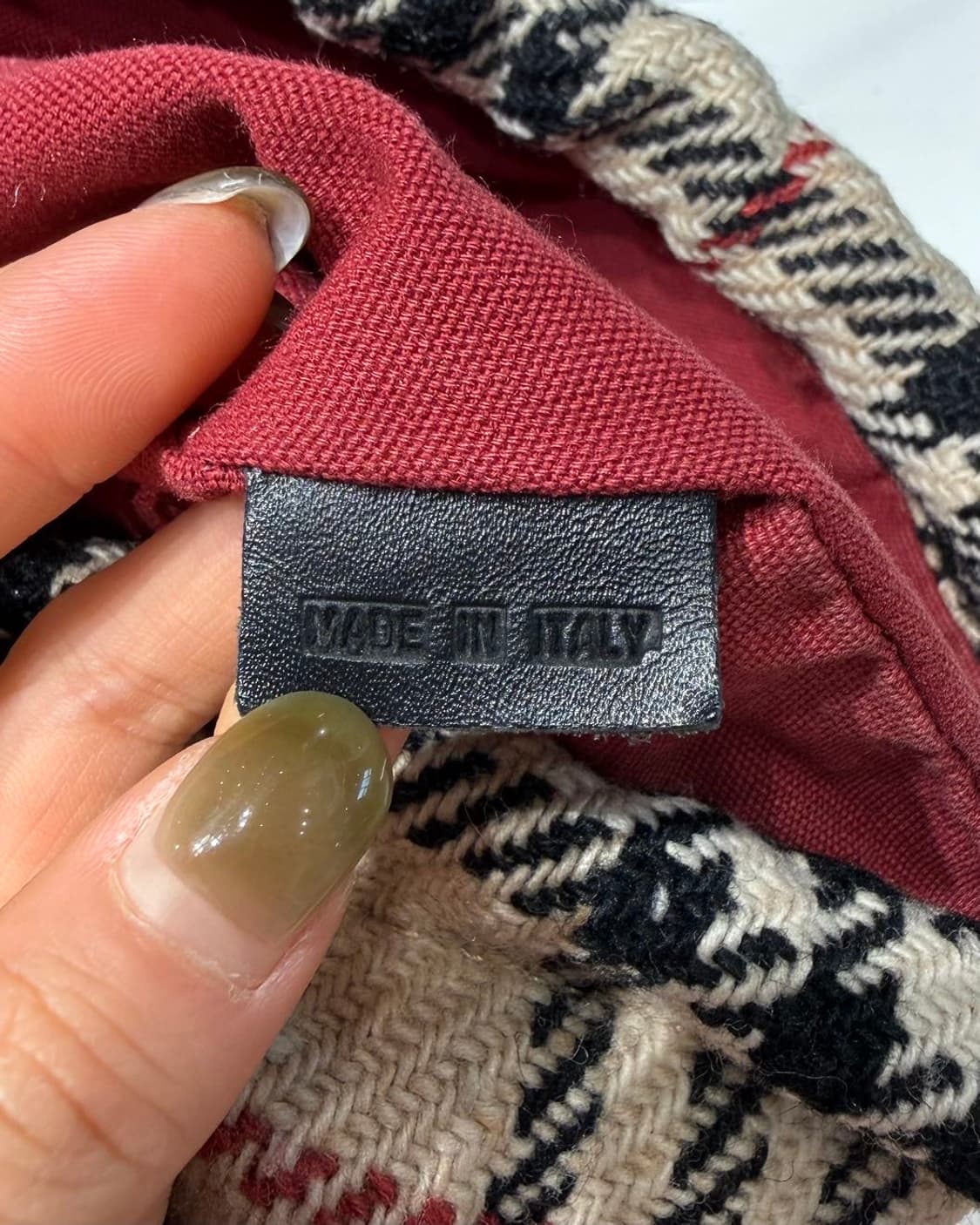 버버리 노바체크 울 숄더백  상품이미지9