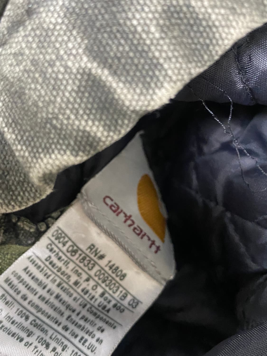 Carhertt 칼하트 후드 집업 상품이미지3