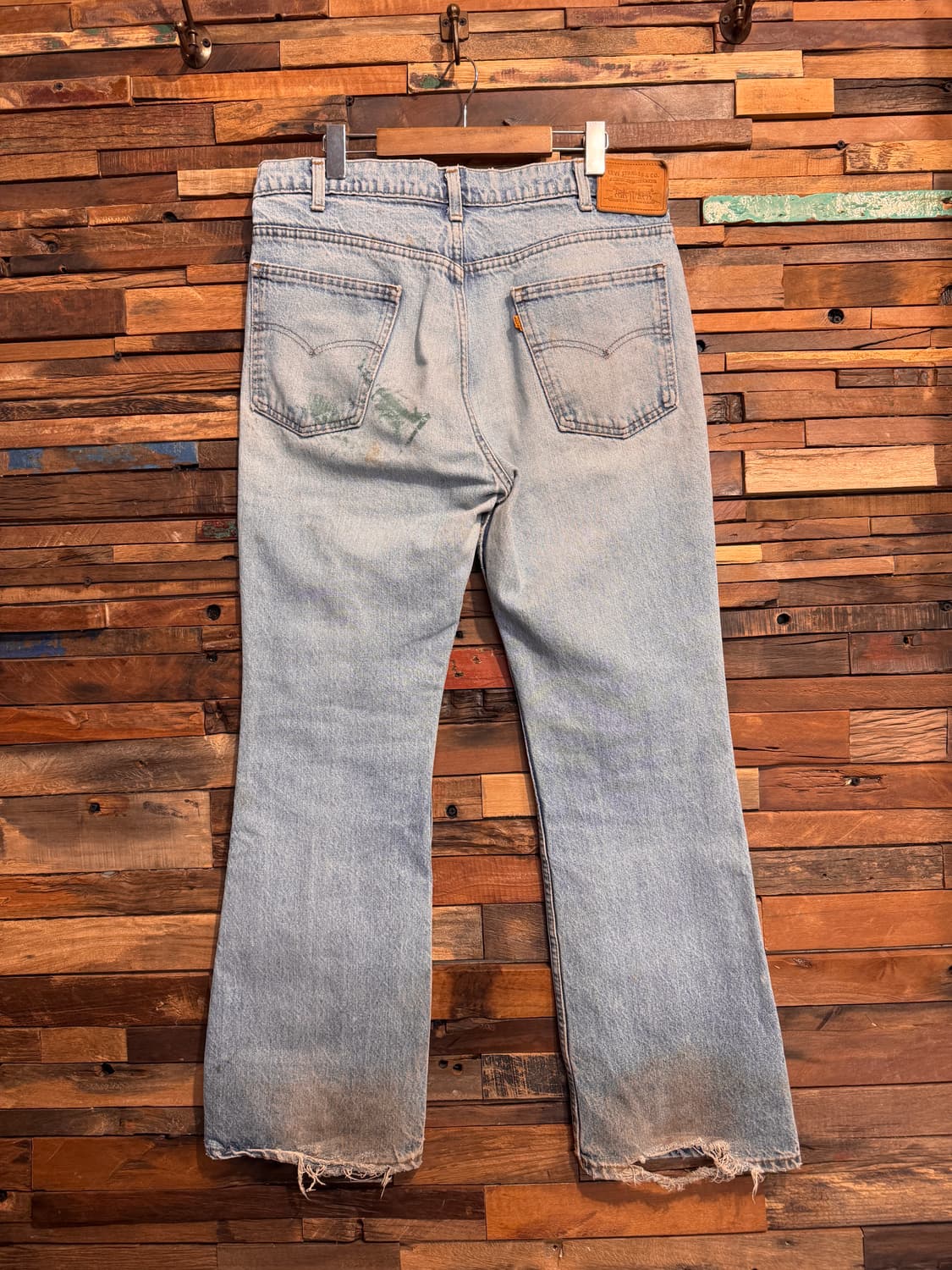 80s levis orange tab 517 denim pants 상품이미지4