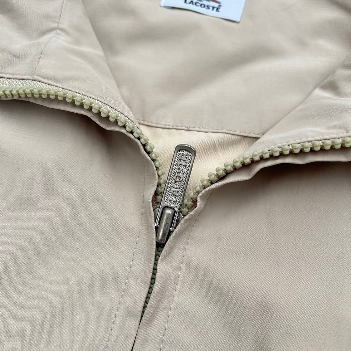 라코스테 베이지 블루종 자켓 상품이미지5