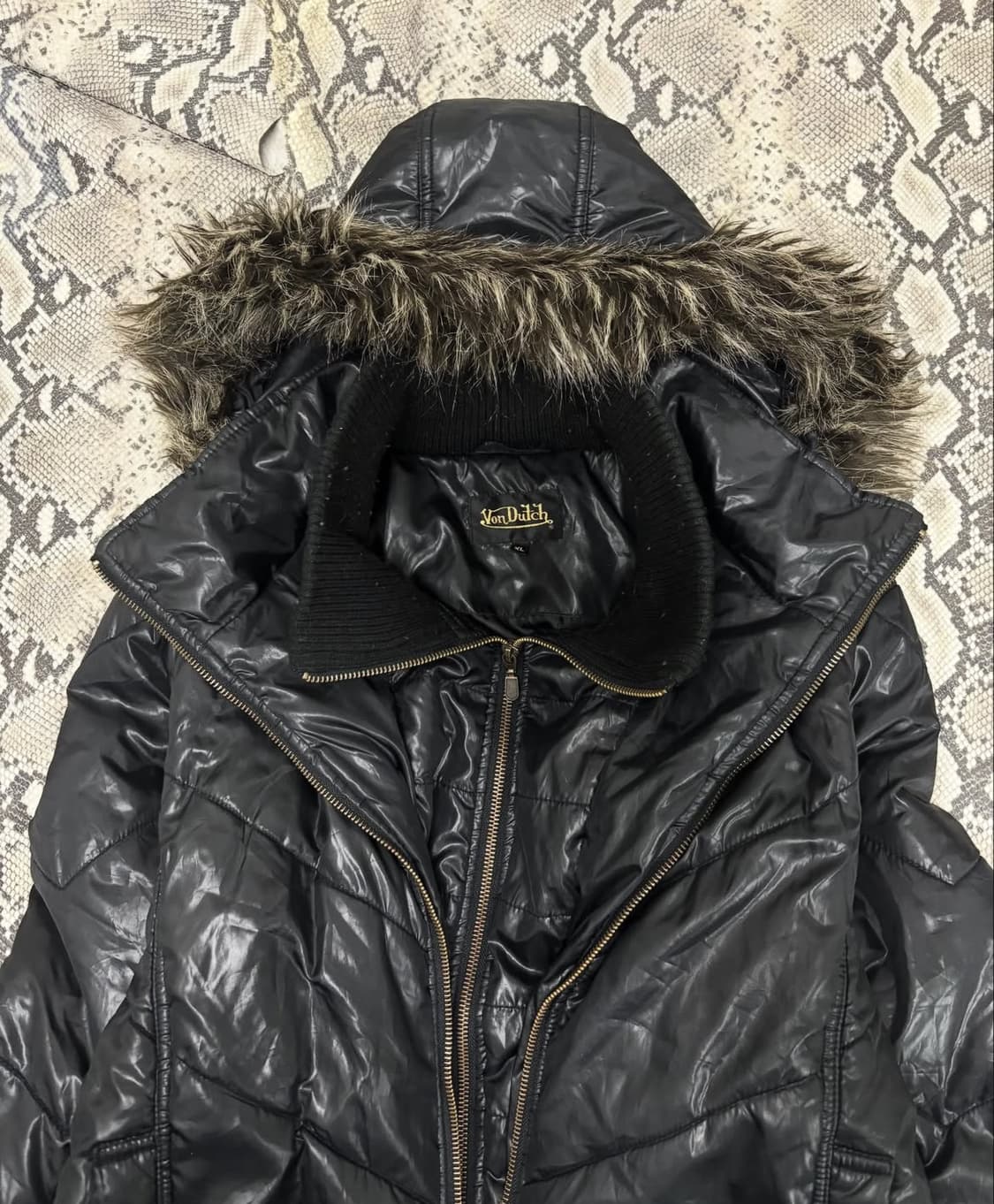 Vondutch two-Layered Fur 2-way Padding 상품이미지3