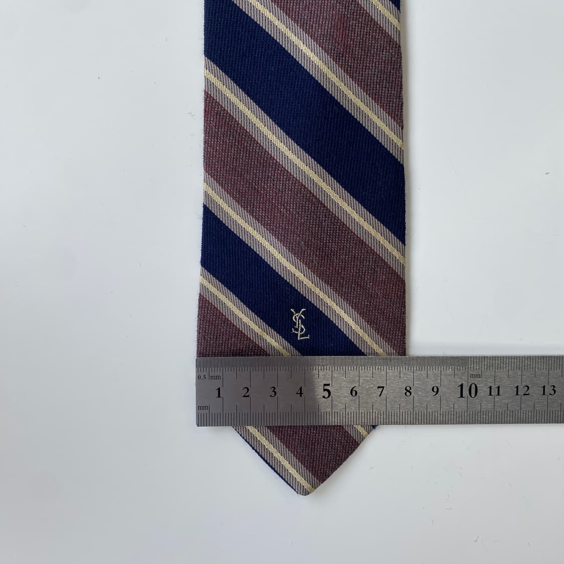 입생로랑 (YSL) 심플로고 명품 정품 넥타이7.7cm 상품이미지6