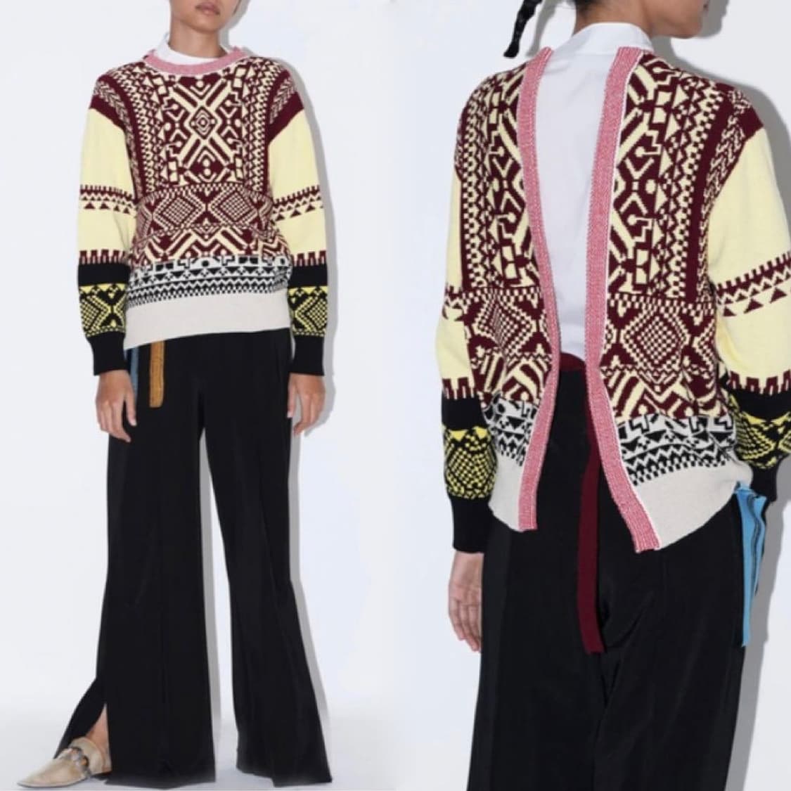 TOGA PULLA 22 자카드 가디건 상품이미지3