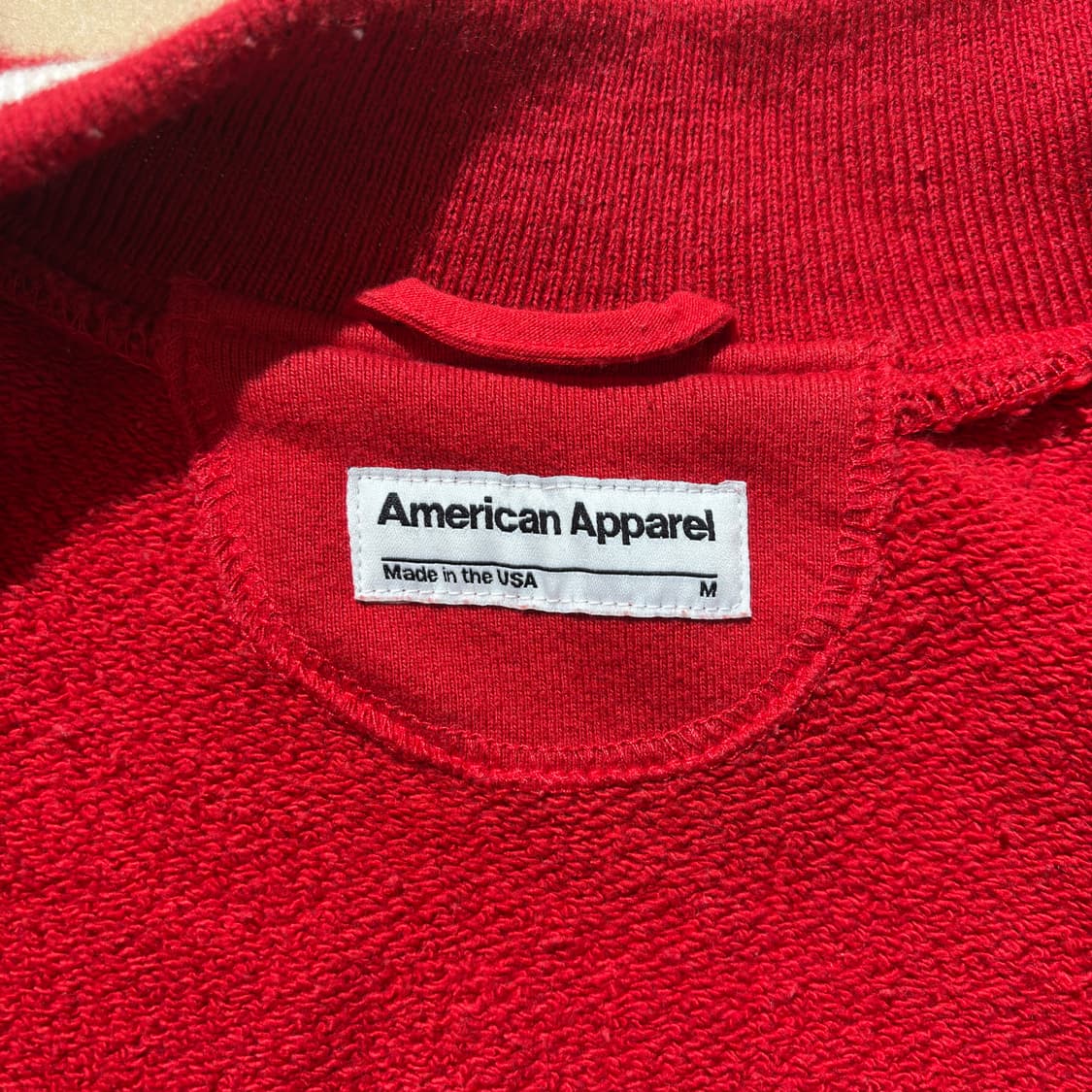 *헤비 테리 베이스볼 자켓 상품이미지3