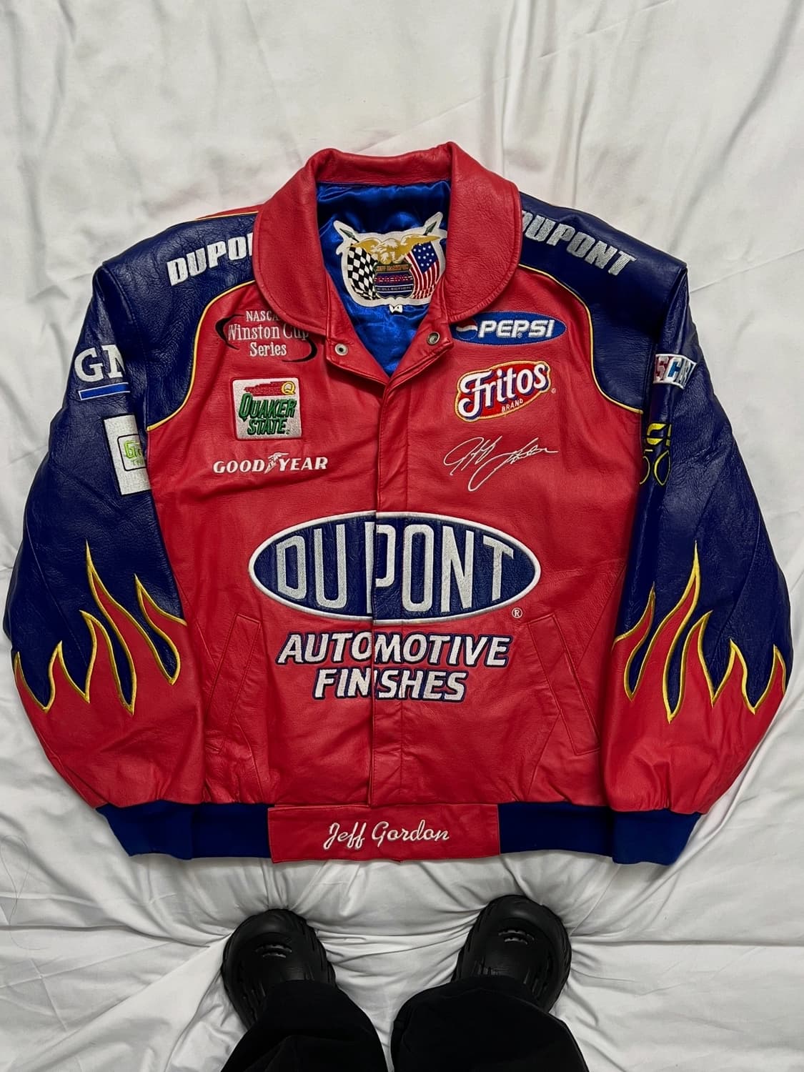 제프해밀턴 듀퐁 가죽자켓 레이싱자켓 상품이미지1