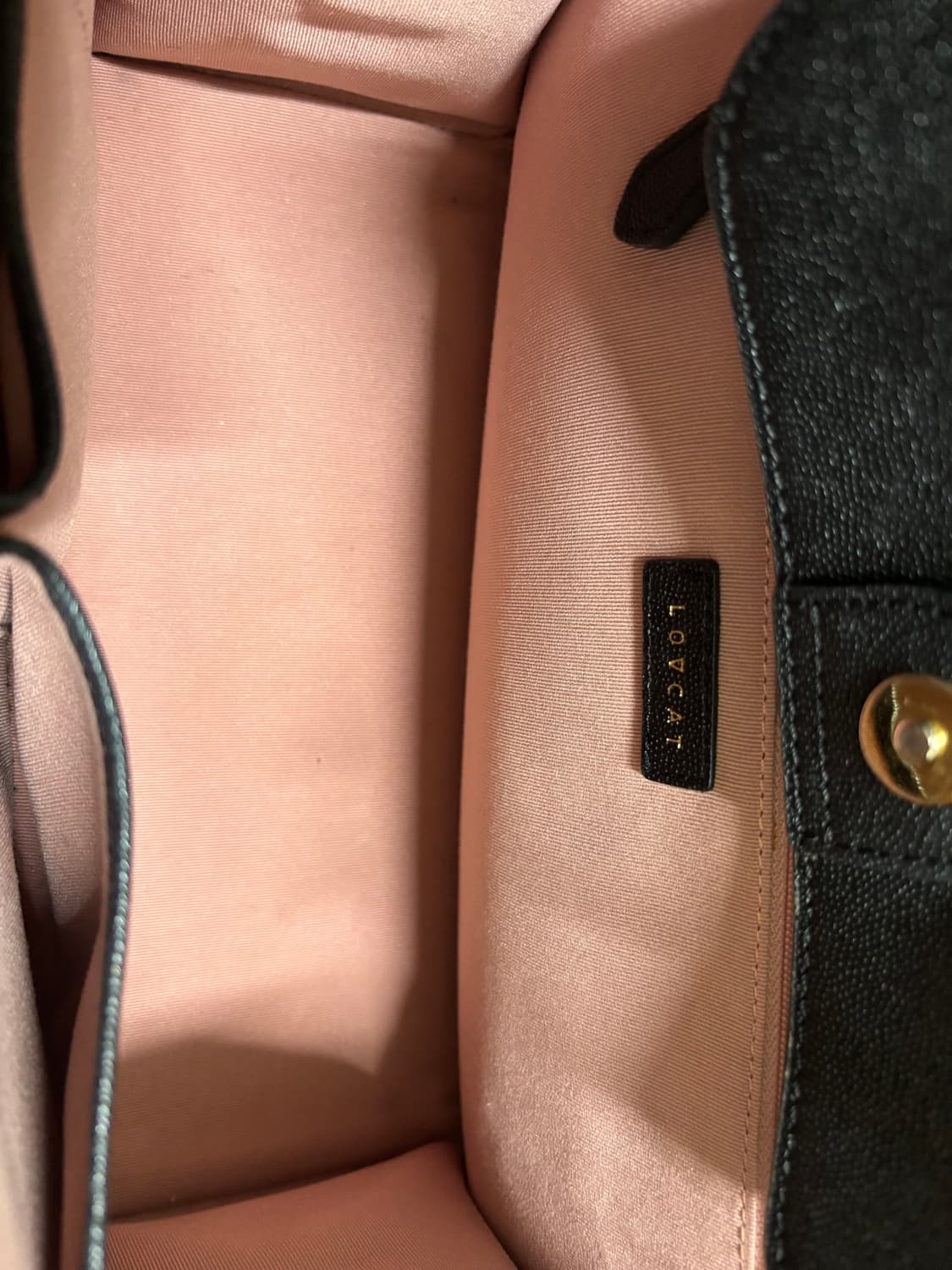 러브캣 블랙 토트백 숄더백 상품이미지4