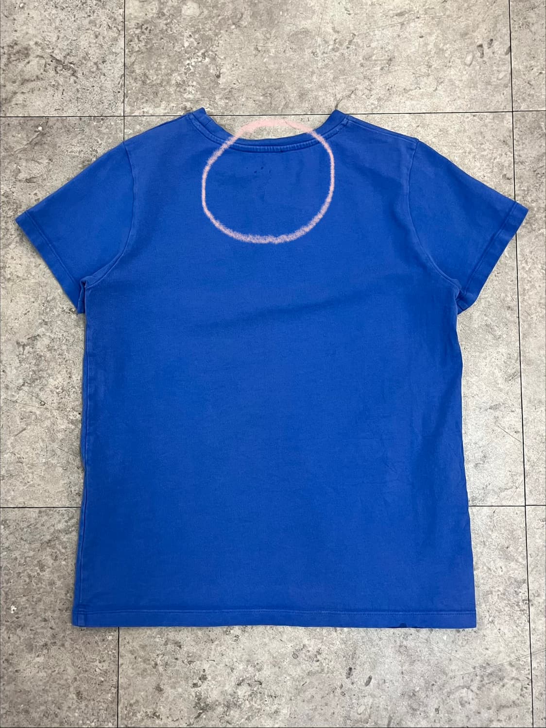 아페쎄 반팔티 블루 M #csz3922 상품이미지8