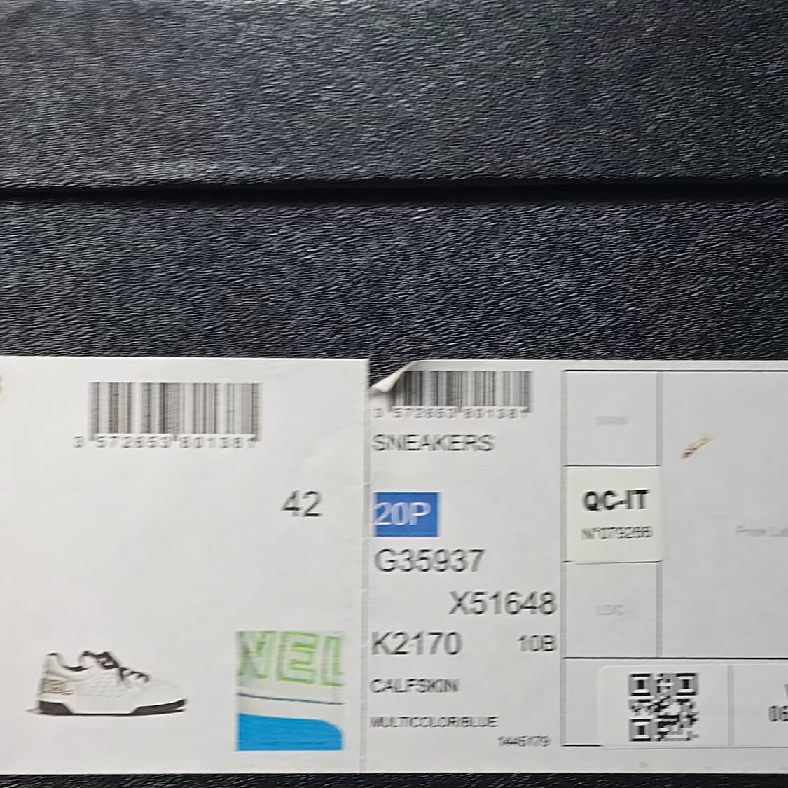 샤넬 네온 레터링 테니스 스니커즈 ( 270 ) 상품이미지9