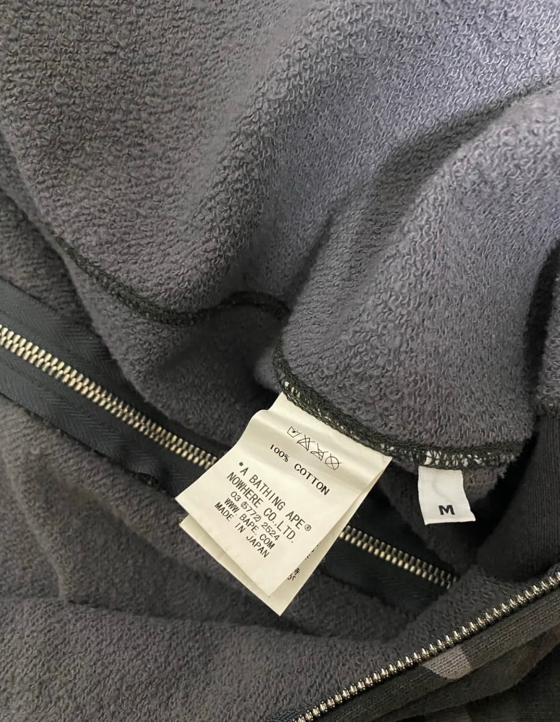 0g 니고 베이프 360 짚 후디 흑계 상품이미지4