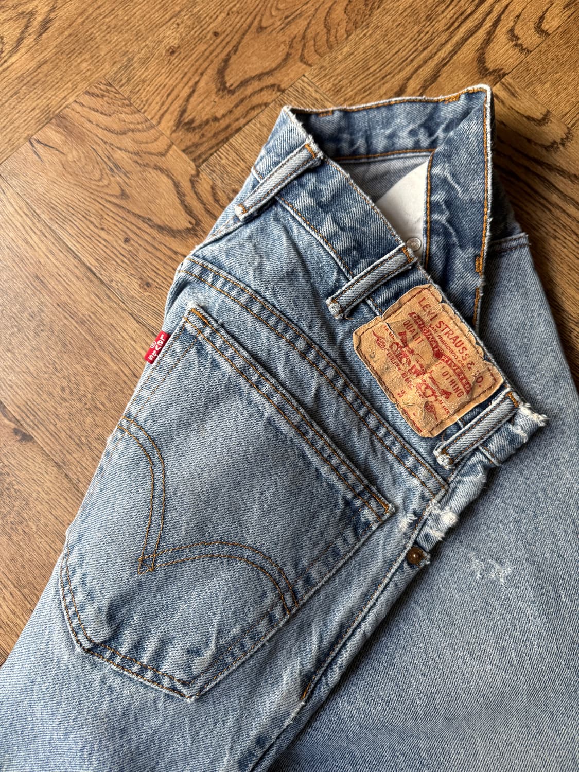 [32]리바이스 517 빈티지 워싱 플레어진 F51 상품이미지4