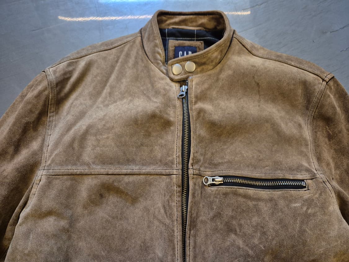 올드 갭 카페레이서 스웨이드 자켓 상품이미지4