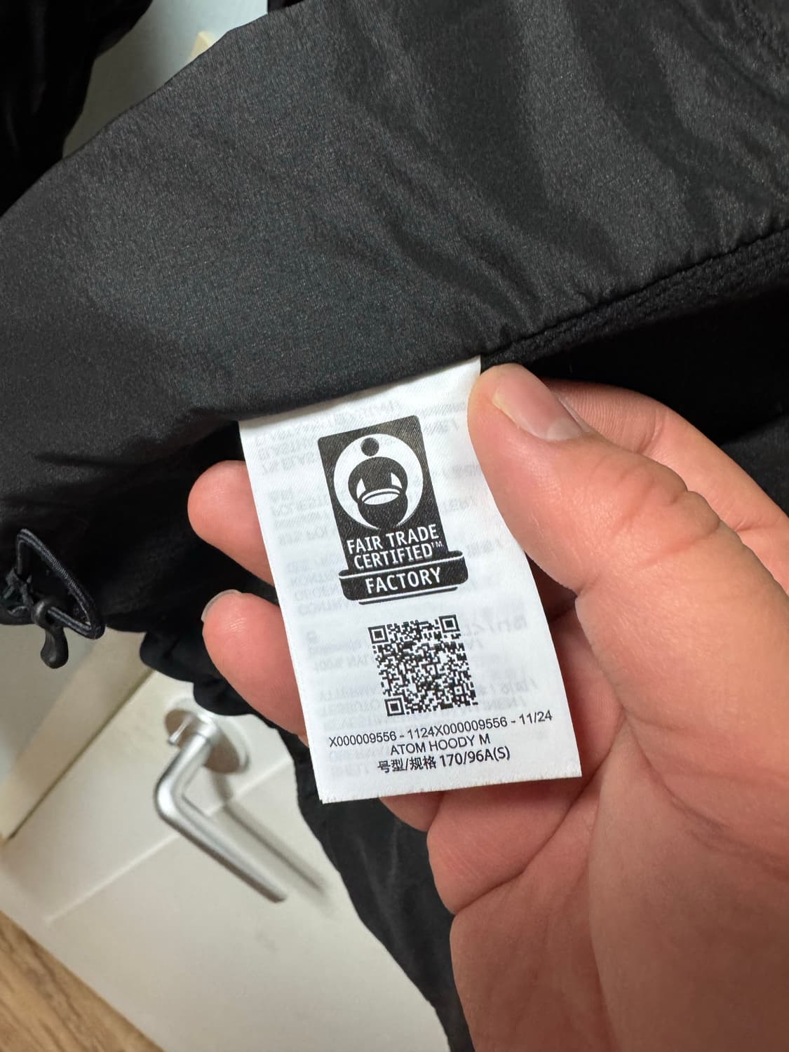 아크테릭스 아톰 후디 S 상품이미지2