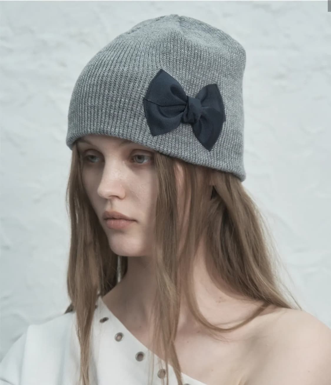 오늘만 할인) 셋업이엑스이 리본 비니 미착용 새제품 상품이미지1