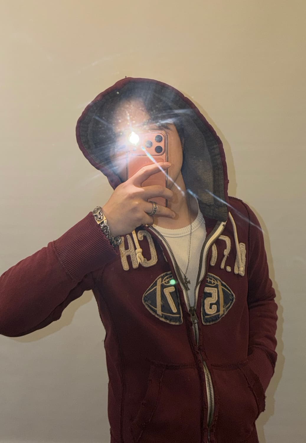 아베크롬비 y2k 후드집업 상품이미지1