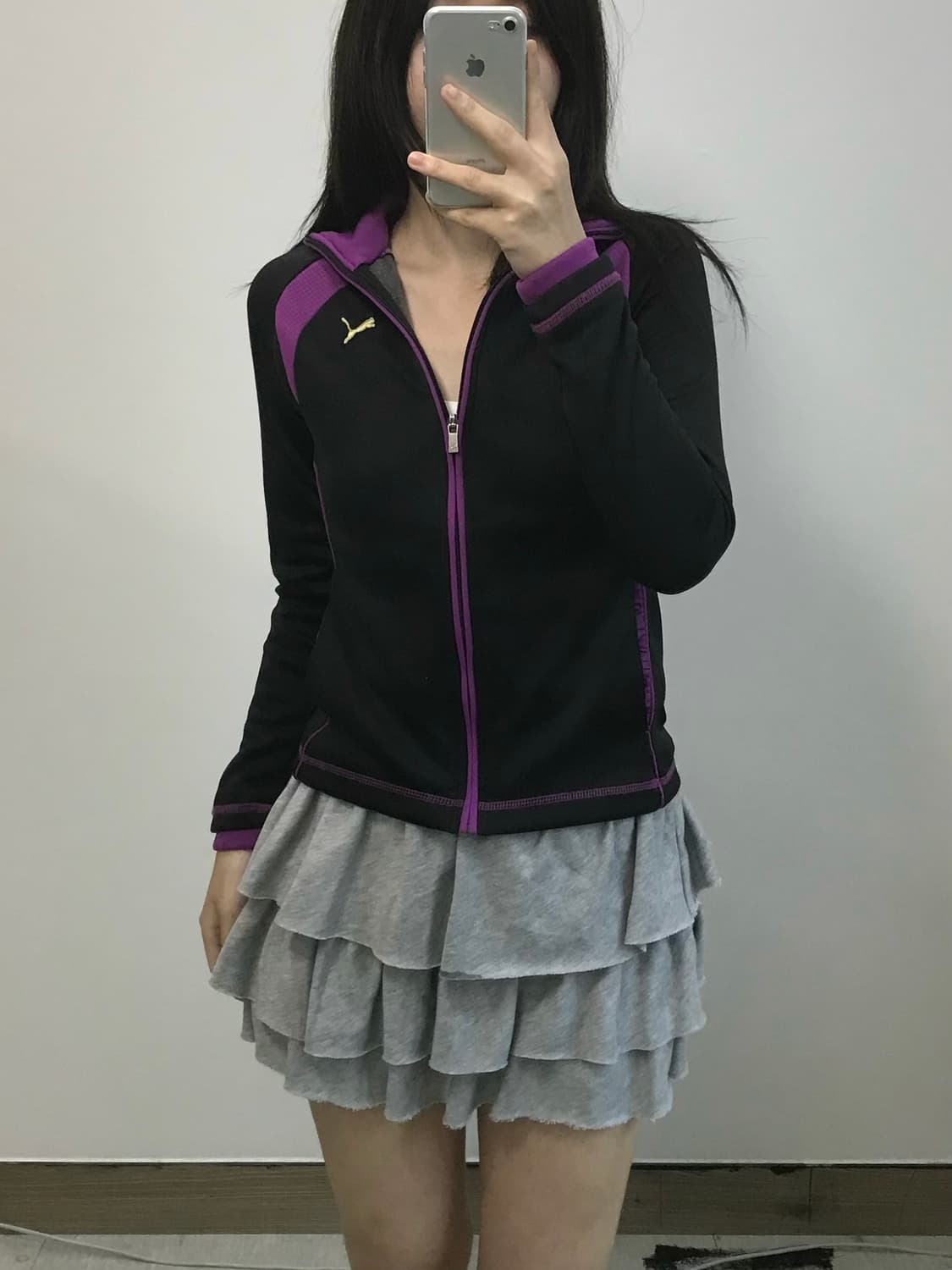 푸마 배색 져지 상품이미지1