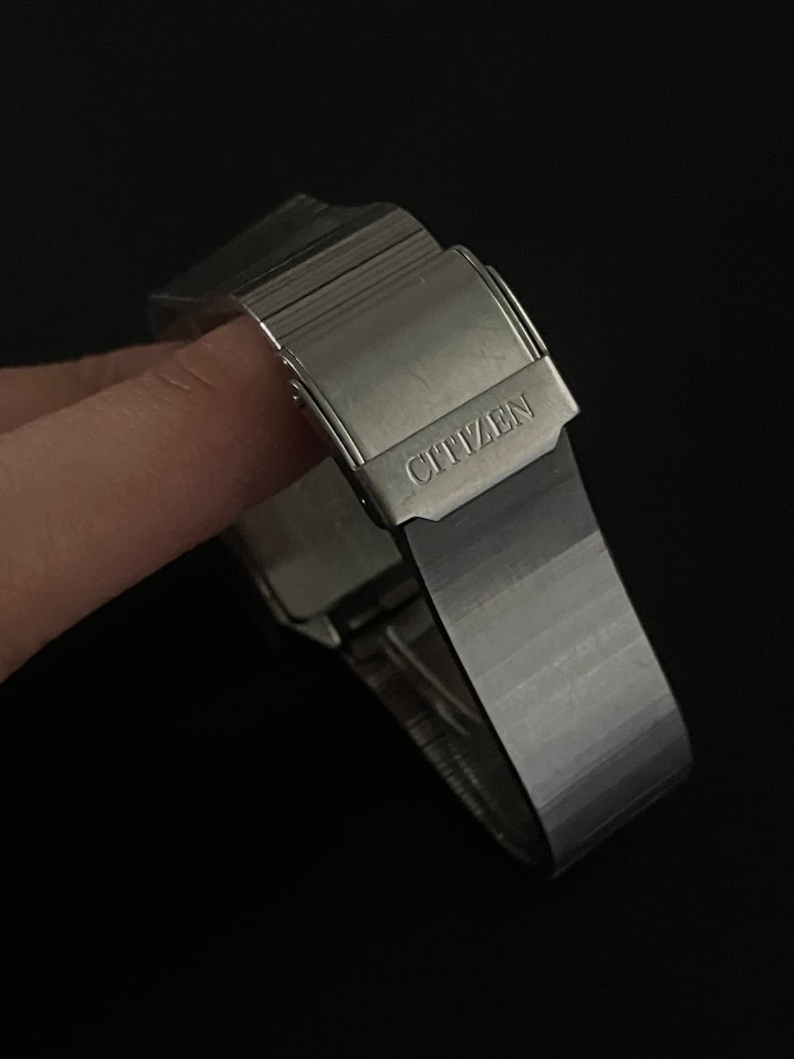 80s 시티즌 빈티지 스퀘어 케이스 쿼츠 남성 상품이미지2