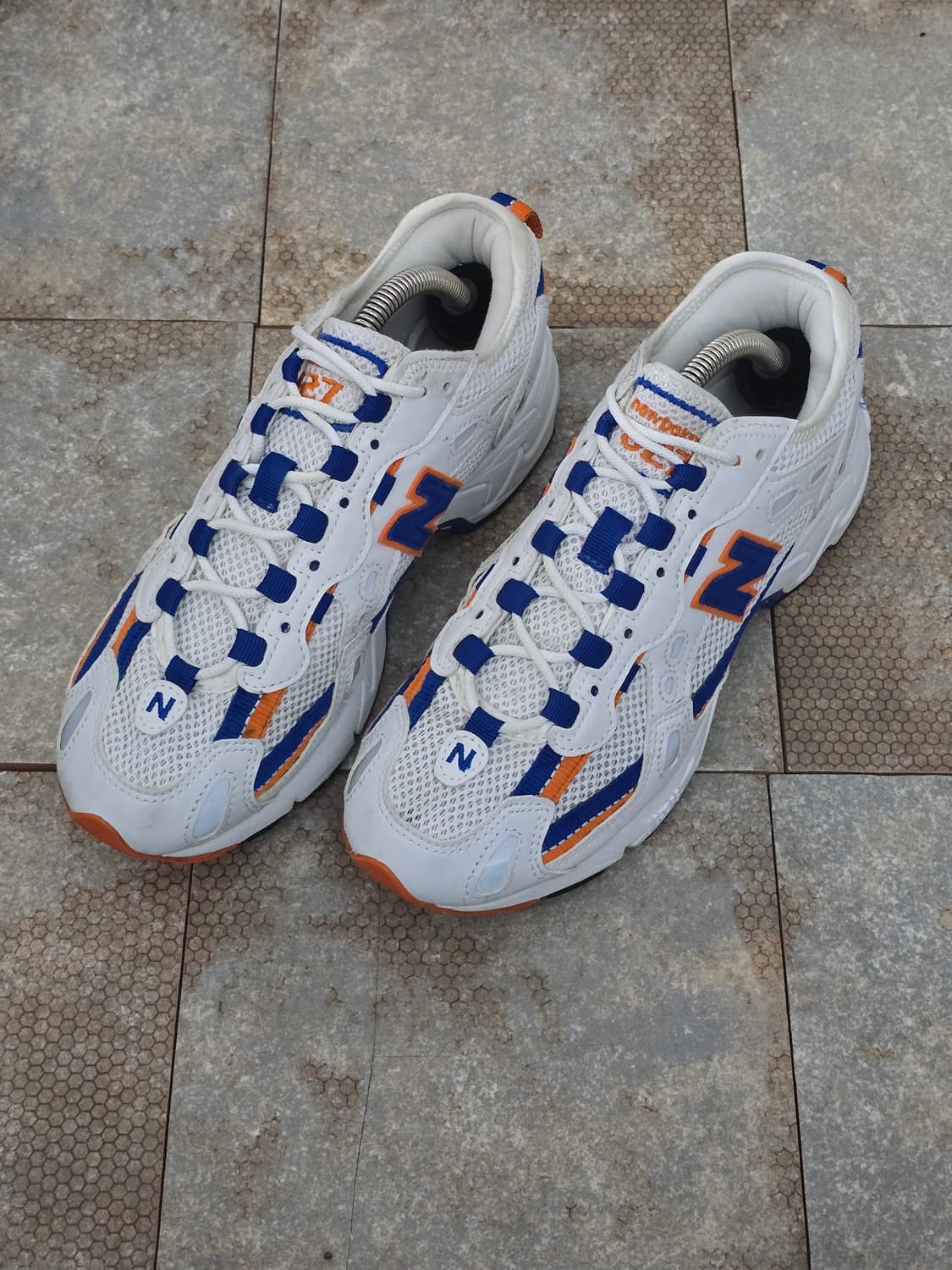 (240)뉴발란스 827 블루 오렌지  상품이미지1